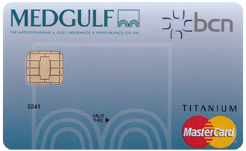 BCN Medgulf Titanium Credit Card